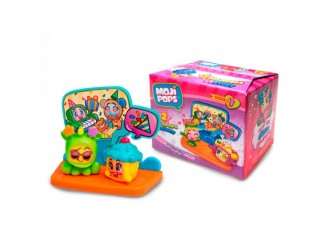Set de joaca cu 2 figurine si scena Moji Pops S1