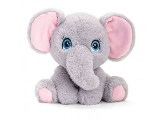 Jucarie de plus Elephant 16cm Keeleco Adoptable World