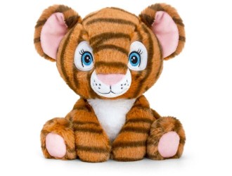 Jucarie de plus Tiger 16cm Keeleco Adoptable World