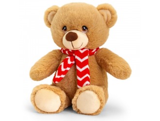 Jucarie de plus Urs Conker cu fular 20cm Keeleco