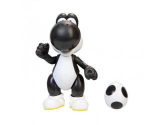 FIGURINA BLACK YOSHI - MARIO NINTENDO 10 CM W22