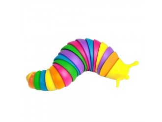 Jucarie fidget Melc multicolor 16cm