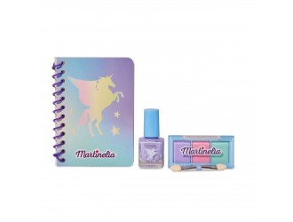 Set produse cosmetice copii Galaxy Dreams Notebook & Beauty Martinelia