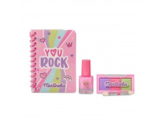 Set frumusete Supergirl Notebook & Beauty Martinelia