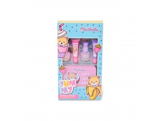 Set produse machiaj fetite Yummy Beauty Tin Martinelia