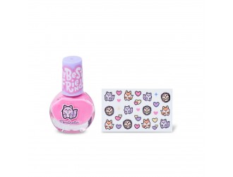Set lac de unghii si stickere My Best Friends Marinelia