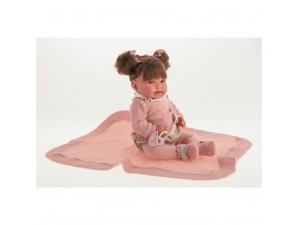 Papusa cu corp moale Pipa Hair 40cm Antonio Juan