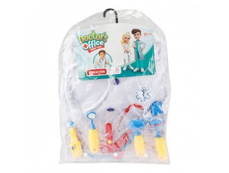 Set de Medic cu halat si accesorii 10 elemente