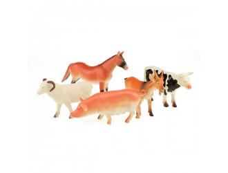 Set animale domestice 5 bucati Animal World Deluxe