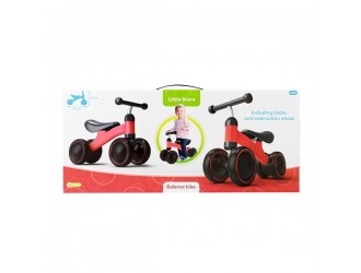 Mini bicicleta-tolocar cu 4 roti 48x36cm Little Stars