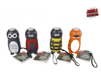 Lanterna cu buton mechanic 1 bucata 11.5cm, 4 tipuri