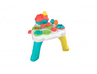 Masuta cu activitati si cuburi moi Clemmy 17704