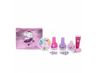 Set cadou produse cosmetice cu borseta Magic Ballet Nails & Case Martinelia