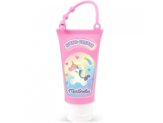 Crema de maini Martinelia, roz, tip breloc, 30ml