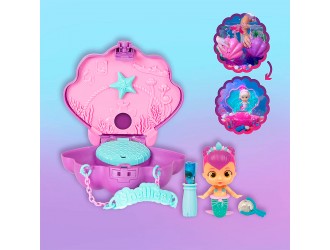 Set gentuta scoica cu papusa si accesorii Bloopies Shellies