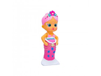 Papusa Mimi 23cm - cu coada de sirena care isi schimba culoarea si scuipa apa Bloopies