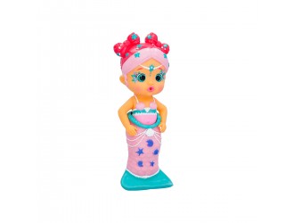 Papusa Layla 23cm - cu coada de sirena care isi schimba culoarea si scuipa apa Bloopies