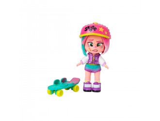 Papusa surpriza cu 3 fete, mascota si accesorii Kookyloos S1