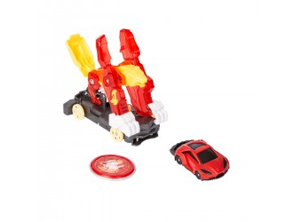 Masina-transformer Screechers Wild! S4 L1 - HELLFIRE TIGER 360