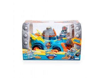 Set de joaca cu figurine Kazoom Racer SuperThings seria Rivals of Kaboom