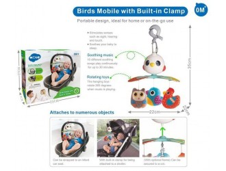 Jucarie pentru pat Pasari