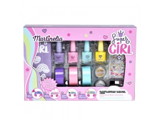 Set produse pentru unghii Super Girl Nails & Hair Martinelia