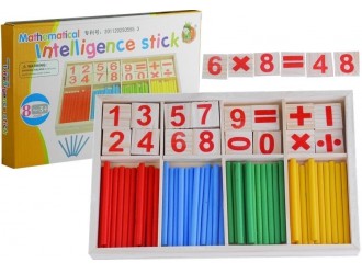 Set educativ din lemn cu cifre Numaratoarea