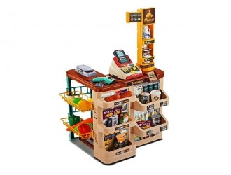 Set Supermarket cu accesorii 48 elemente