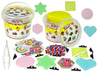 Set 5000 Margele de calcat Iron Beads cu sabloane si penseta