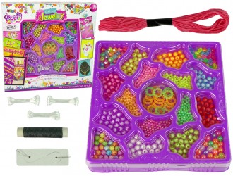 Set margele pentru confectionare bijuterii, 600 buc