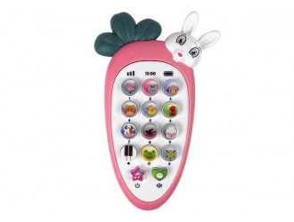 Jucarie muzicala telefon iepuras