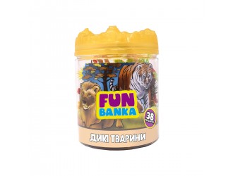 Set cu mini figurine Animale Salbatice Fun Banka 38 el.