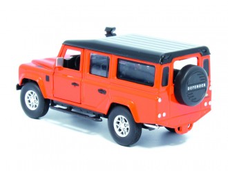 Macheta auto Land Rover Defender 110, 1:36, Tangiers Orange, TAYUMO