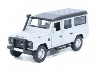 Macheta auto Land Rover Defender 110, 1:36, Indus Silver, TAYUMO