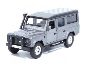 Macheta auto Land Rover Defender 110, 1:36, Stornoway Grey, TAYUMO
