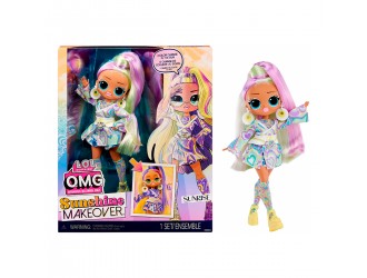 Papusa L.O.L. Surprise! O.M.G. Sunshine Makeover - Sunrise