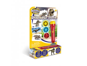 Lanterna-Proiector Lumea Dinozaurilor cu 3 discuri - 24 imagini Brainstorm Toys