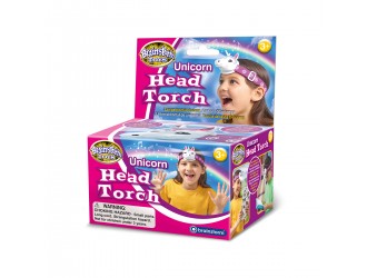 Lanterna frontala Unicorn cu sunete si lumini Brainstorm Toys