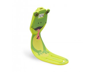 Lanterna- Semn de carte flexibil Broscuta culoare verde FlexiligRechargeable, USB