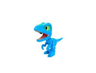 Set 2 figurine Dinozaur cu functie mecanica T-Rex si Velociraptor Dinos Unleashed
