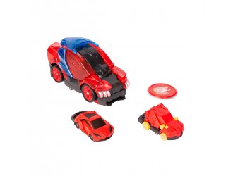 Set masina-transformer Screechers Wild! S4 L3 Wildfire Lion PREMIUM