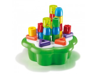 Set Daisy Jumbo Pegs 28 el. Quercetti