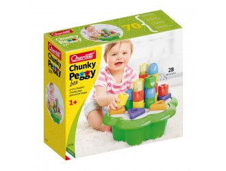 Set Daisy Jumbo Pegs 28 el. Quercetti
