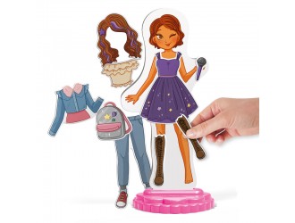 Set Imbraca haine Magnetic Fashion Laura 29 el. Quercetti