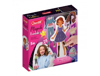 Set Imbraca haine Magnetic Fashion Laura 29 el. Quercetti