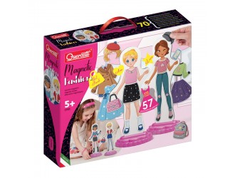 Set Imbraca haine Magnetic Fashion Best Friends 57 el. Quercetti