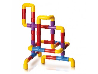 Set de constructie tuburi 40 el. TUBATION Quercetti