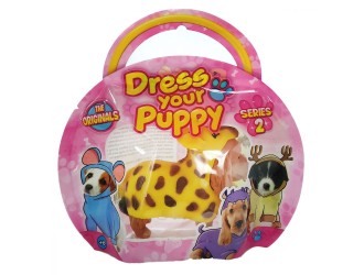 Jucarie stretch Catel costumat Dress Your Puppy S2 Cocker Spaniel girafa