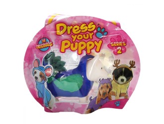 Jucarie stretch Catel costumat Dress Your Puppy S2 Swiss Shepherd paun