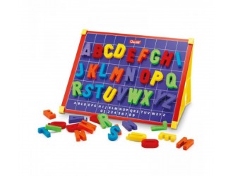 Tabla magnetica cu litere 48 el. Magneta ABC Quercetti